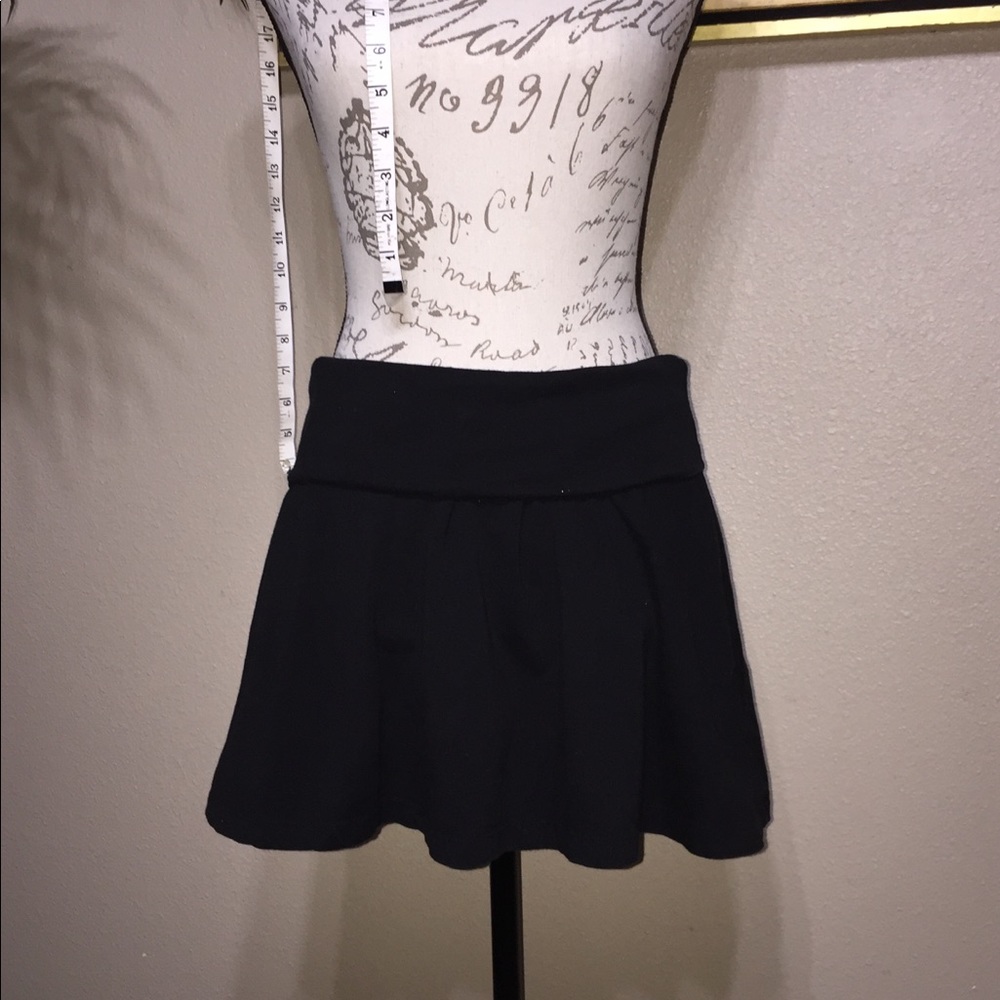 No boundaries foldover mini skirt